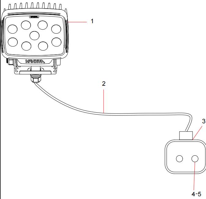 12895513 LED work light