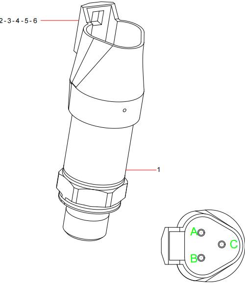13127423 Pressure sensor