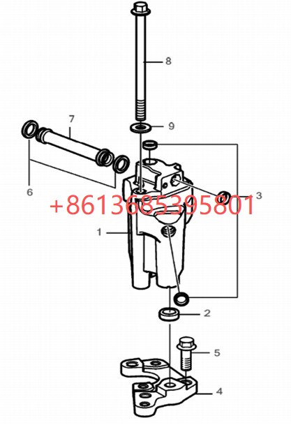 60349722 Mechanical control valve assembly