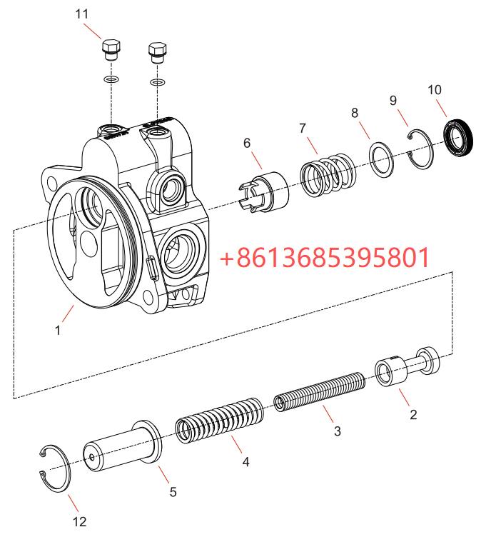 60138738 Pressure regulating valve
