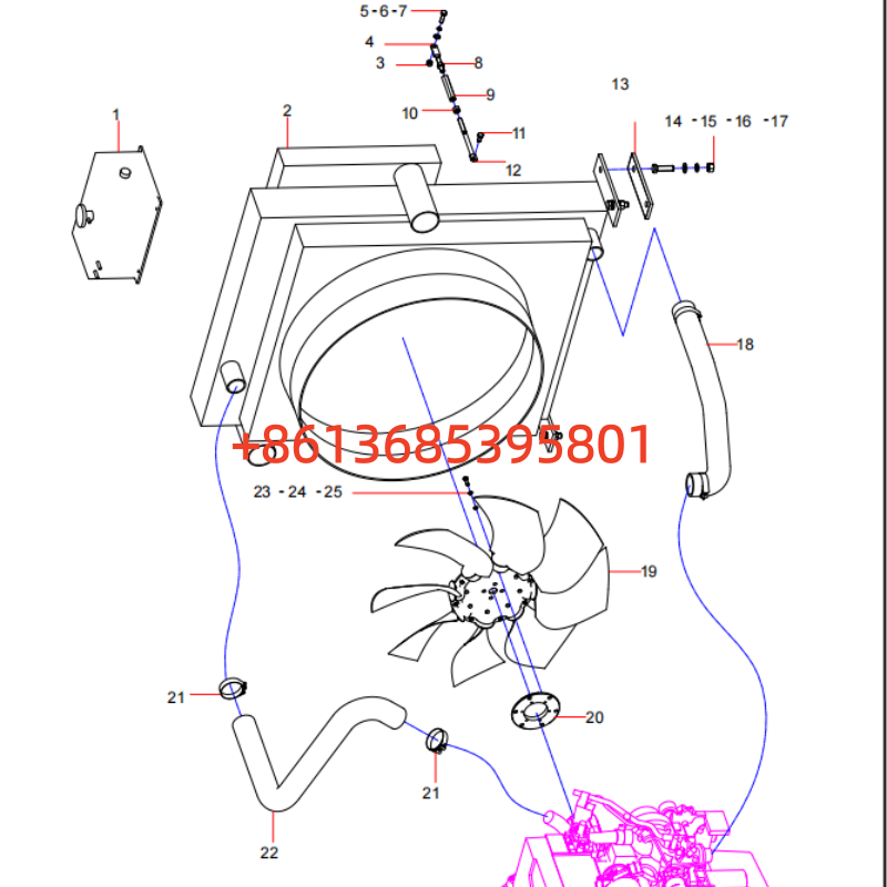 13572118 Heat dissipation assembly