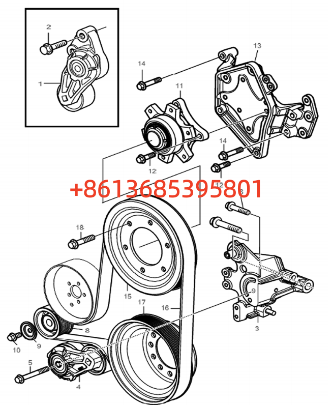 60349747 Tensioner Assembly