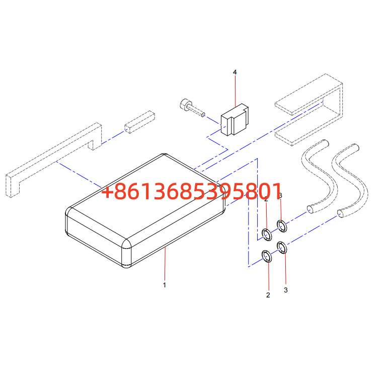 141501000099A038 Evaporator Core Assembly