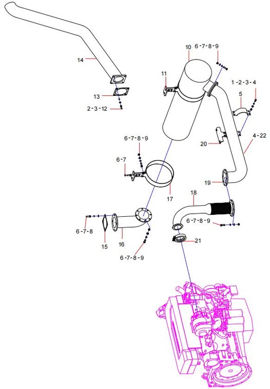 13572789 Exhaust Assembly