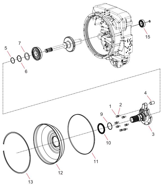 60140031 Turbine Shaft